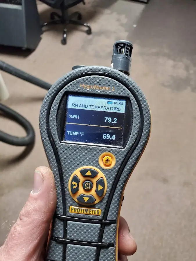 Moisture meter humidity assessment for Fire & Smoke Damage Restoration in Camano